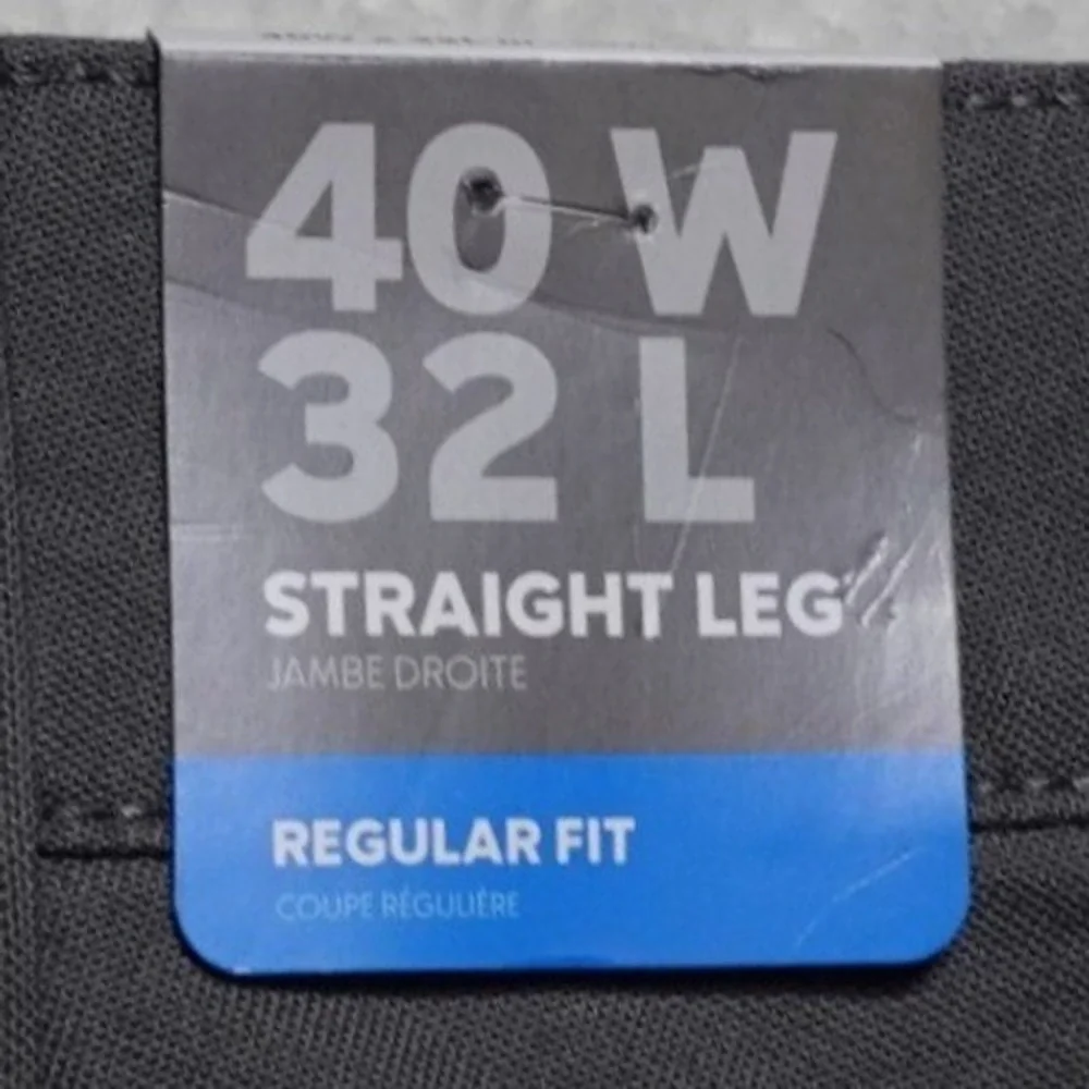 Columbia Flex ROC Pant Mens 40x32 Grey Straight Leg Regular Fit Hiking NWT